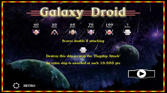 Galaxy Droid screenshot 2