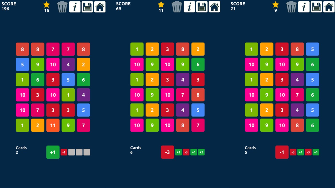 #1. Drag n Merge Numbers: Match 3 Math Puzzle (Windows) Av: Amr Hassan