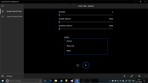 Interval Timer for Windows 10 Screenshots 2