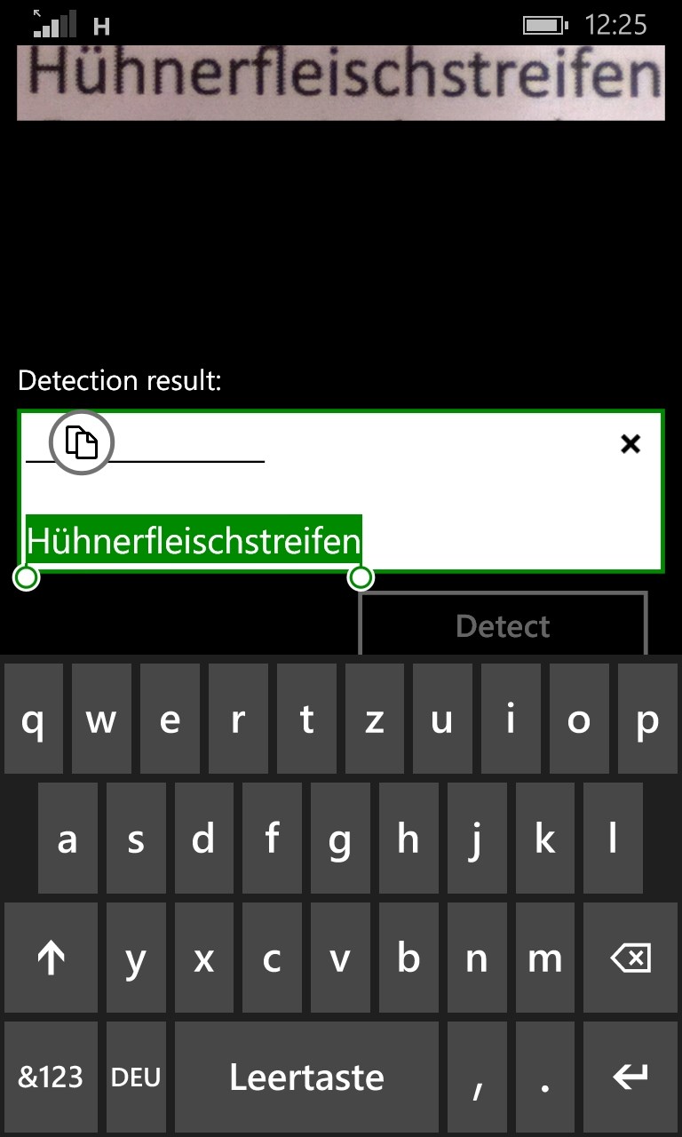 Scan a Word - OCR for Windows 10 Mobile