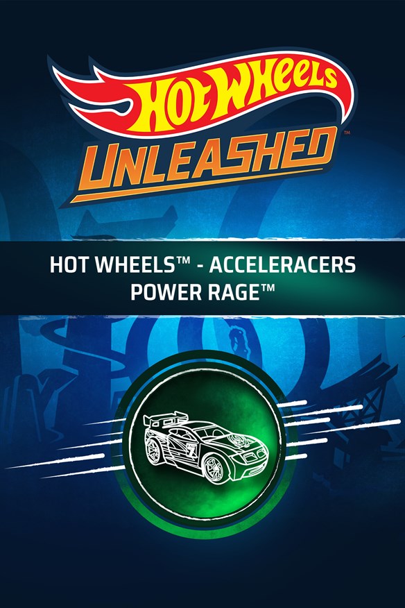 HOT WHEELS - AcceleRacers Power Rage Xbox Series X|S and Xbox One cover art