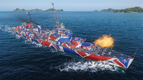 World of Warships: Legends — Pilgrim From Devon