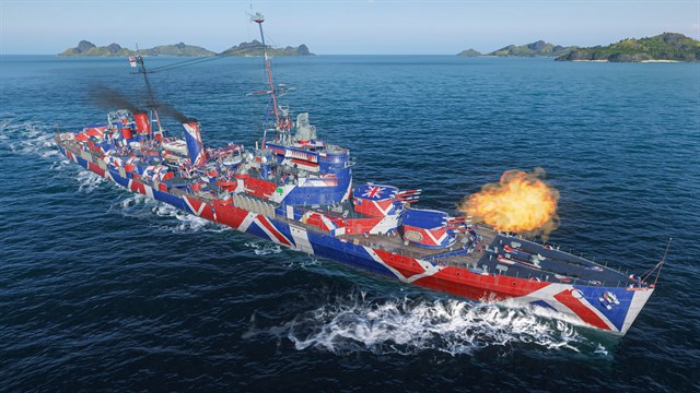 World of Warships: Legends — Pilgrim From Devon screenshot 3