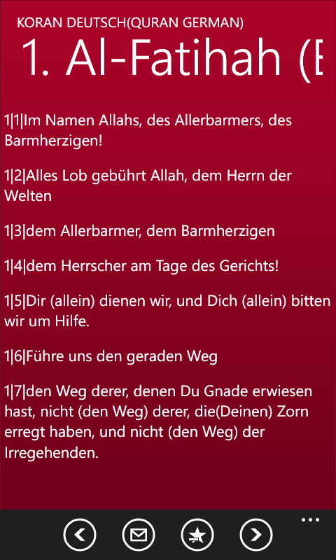 Captura 4 Quran German windows