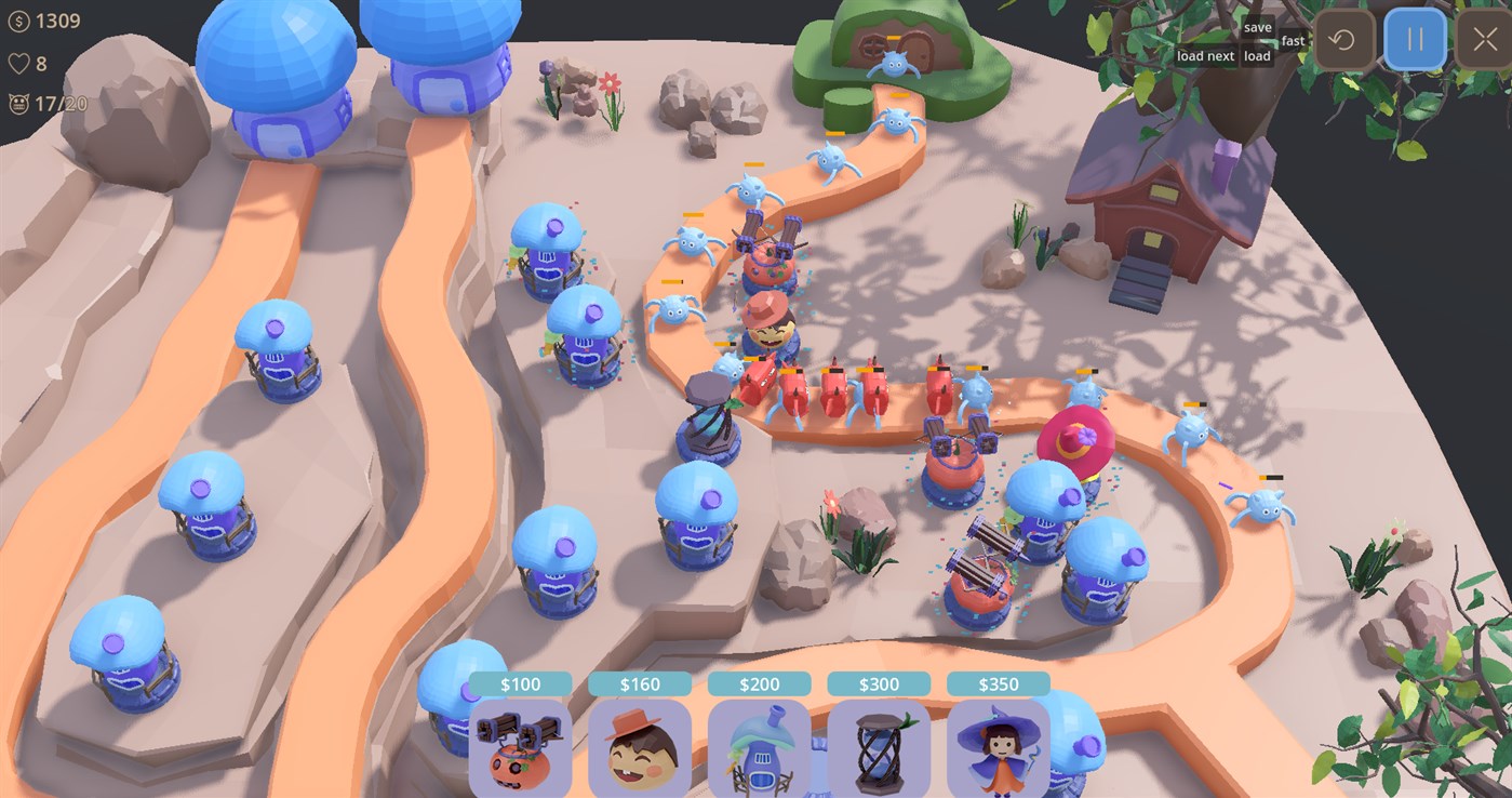 #3. Fairy Tale Tower Defense (Windows) Podle: Guochao liu