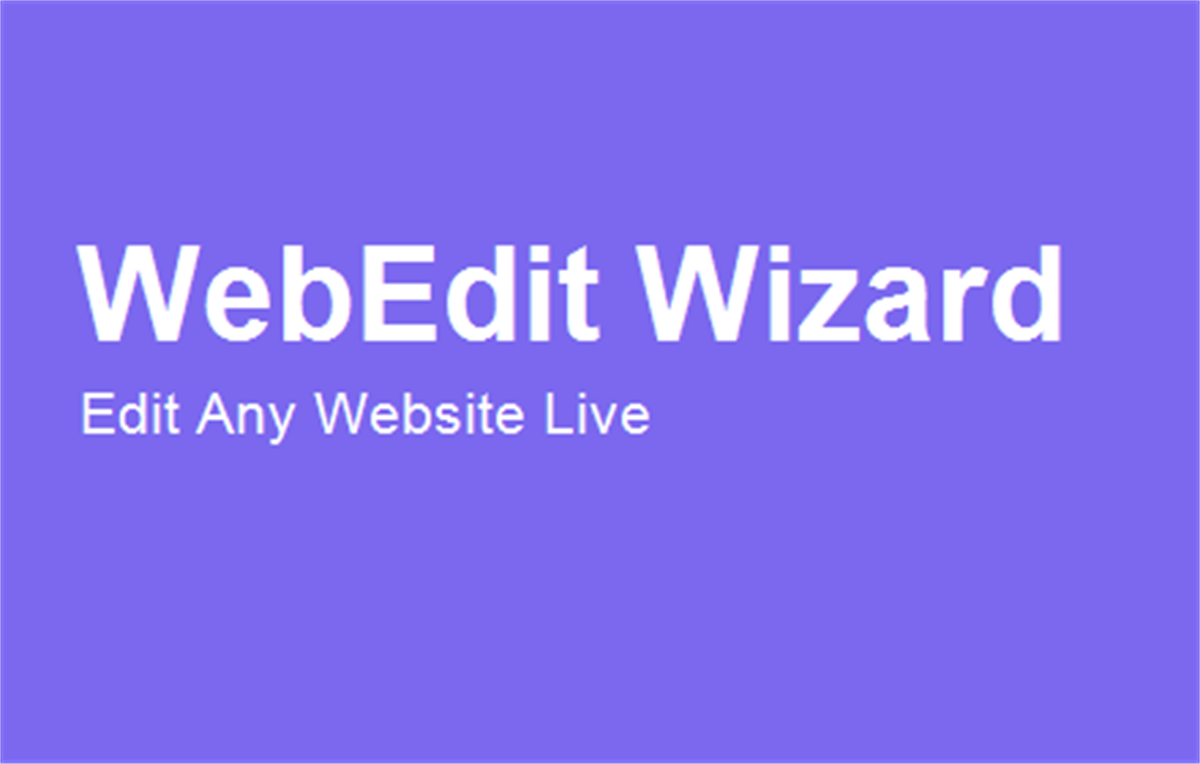 WebEdit Wizard: Edit, PDF & Pro Tools
