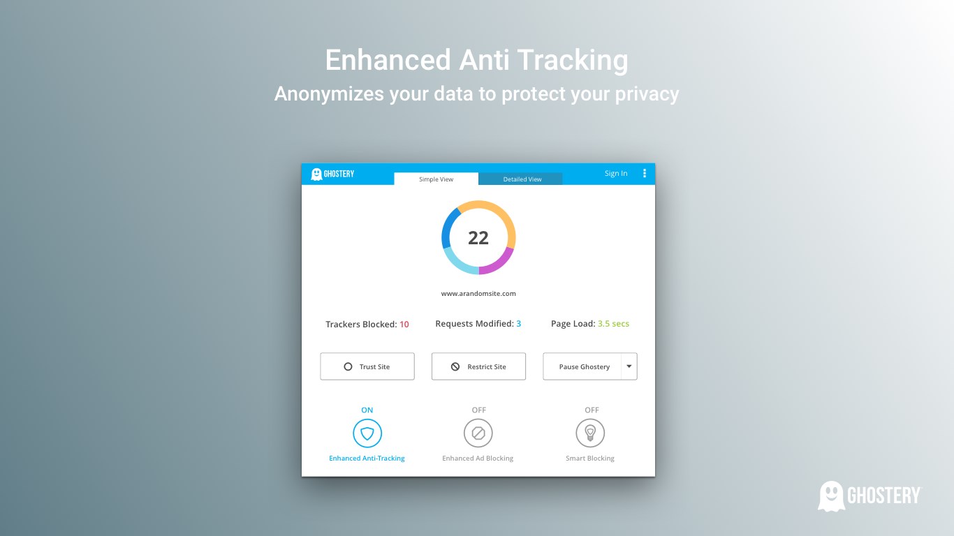 Recevoir Ghostery Bloqueur De Publicite Protegeant La Vie Privee Microsoft Store Fr Fr