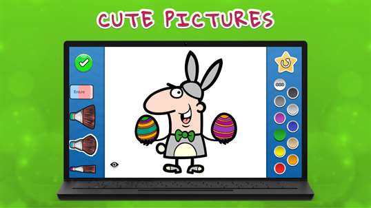 Easter MAX - funny coloring book for boys and girls, adults and kids screenshot 1