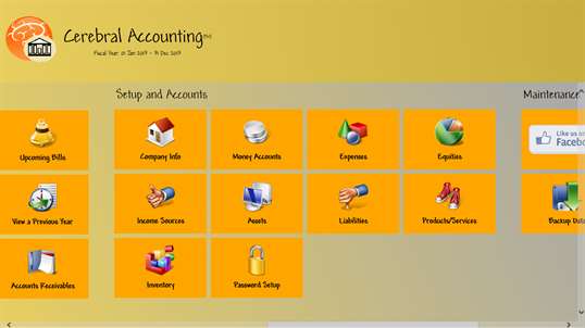 Cerebral Accounting screenshot 2
