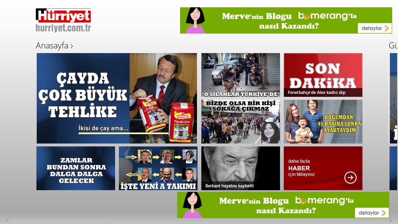 hurriyet.com.tr for Windows 10