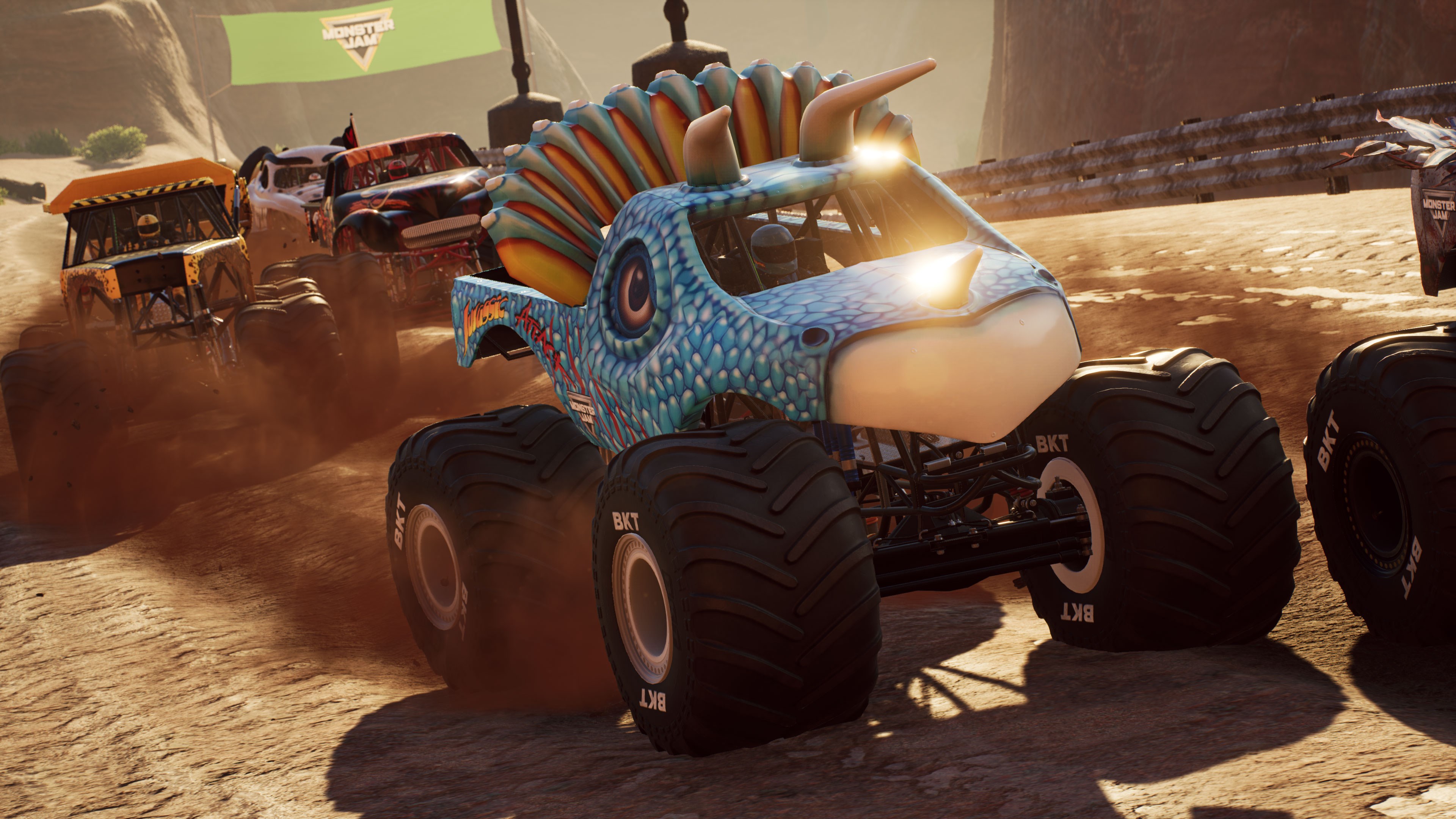 Monster jam игра