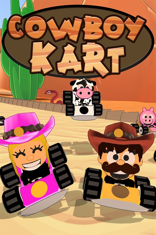 Box shot of Cowboy Kart