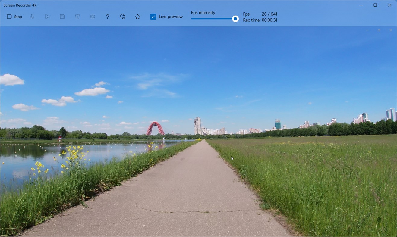 #1. Screen Recorder 4K (Windows) Με: Alexander Komarov