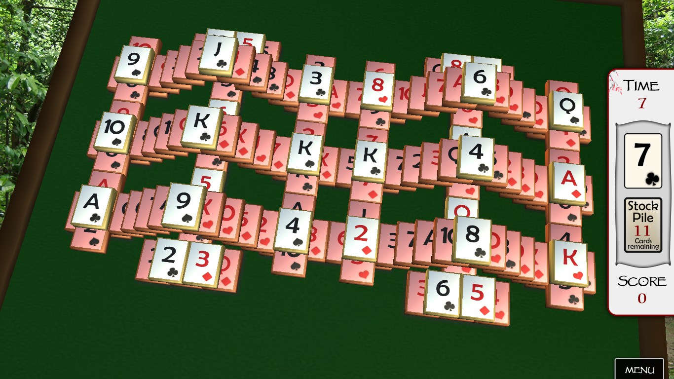 3D Tripeaks Mahjong for Windows 10 free download on 10 App 