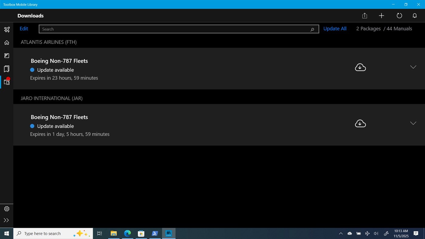 #5. Toolbox Mobile Library (Windows) 由: The Boeing Company