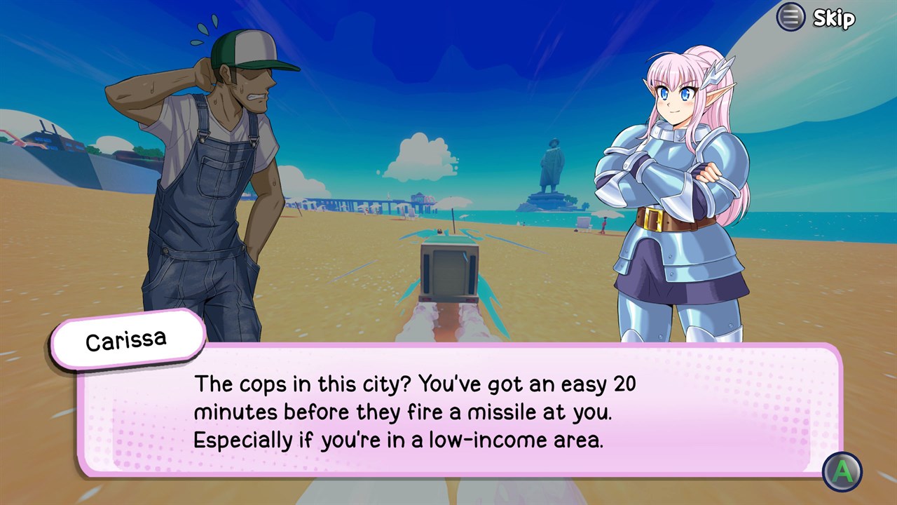 Truck-kun is Supporting Me from Another World?! screenshot 3