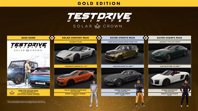 Test Drive Unlimited Solar Crown - Upgrade to Gold Edition screenshot 1