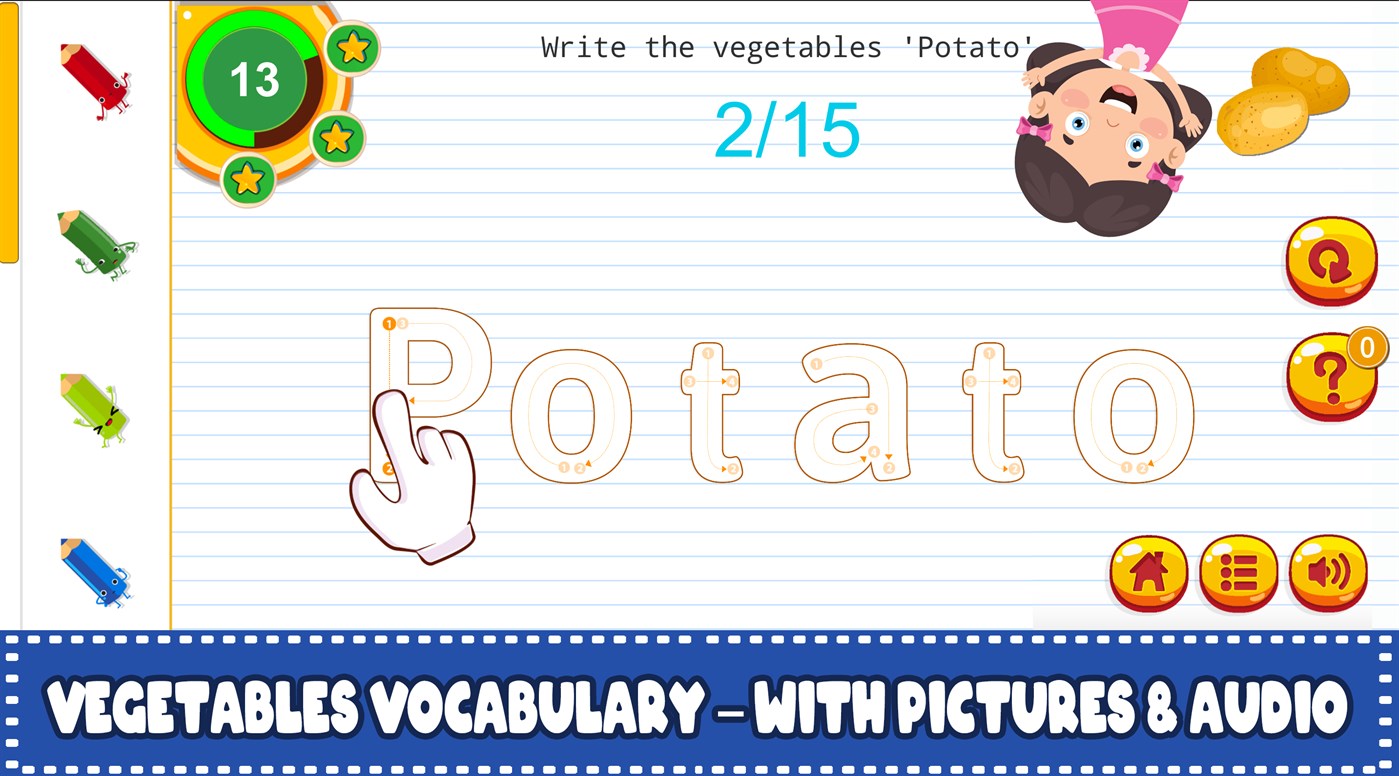 #6. ABC Tracing & Phonics (Windows) By: NovaSoftwares