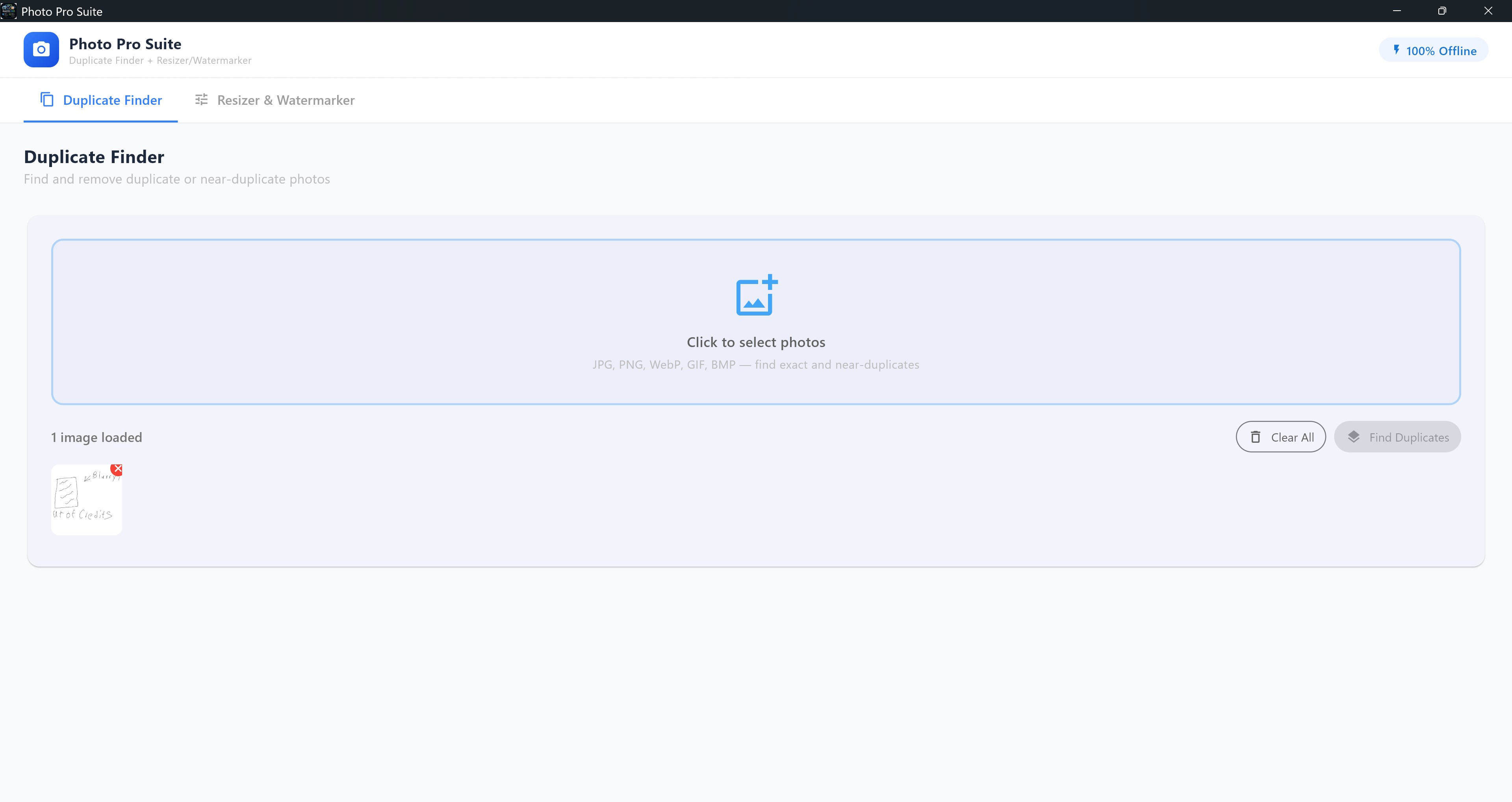 Photo Pro Suite screenshot