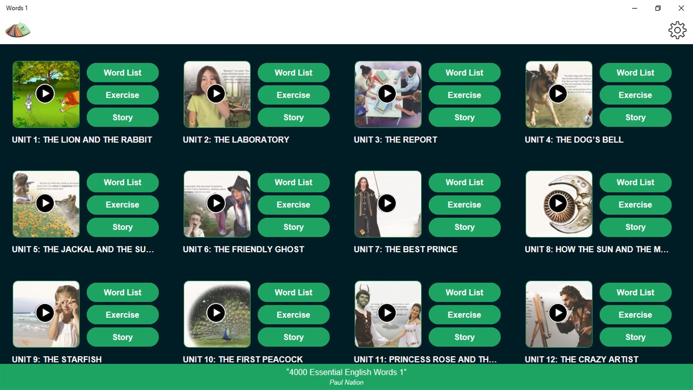 #1. 4000 Essential English Words 1 (Windows) 由: Kelyn Le