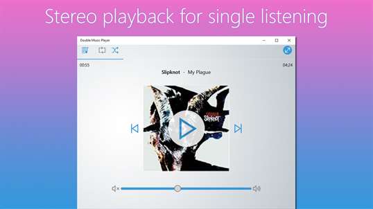 Double Music Player screenshot 3