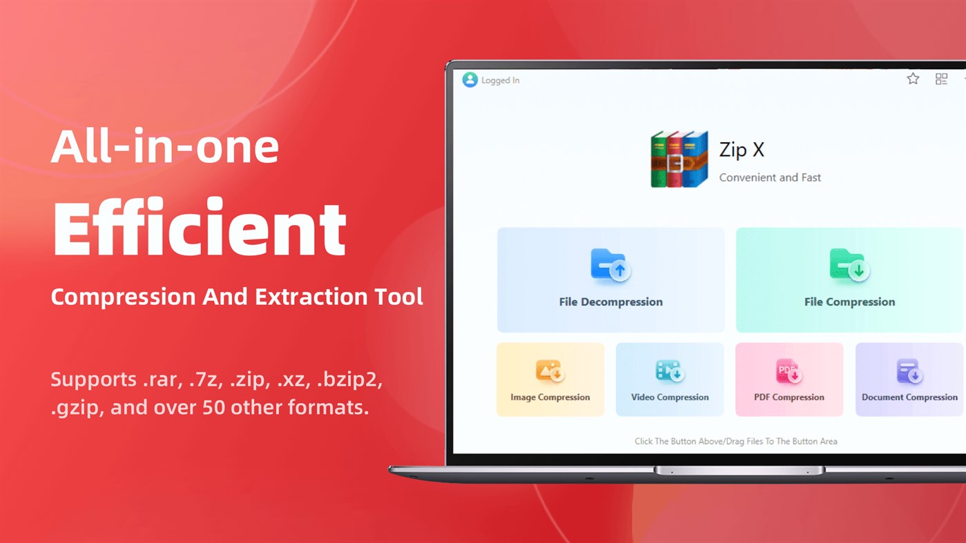 #1. Unzip - Zip RAR & 7z Extract (Windows) Av: Wuhan Net Power Technology Co., Ltd