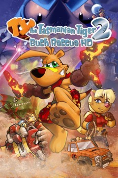 Cover poster for TY the Tasmanian Tiger™ 2: Bush Rescue™ HD