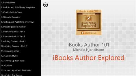 iBooks Author 101 - iBooks Author Explored Screenshots 2