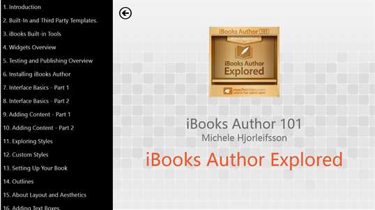 iBooks Author 101 - iBooks Author Explored screenshot 2