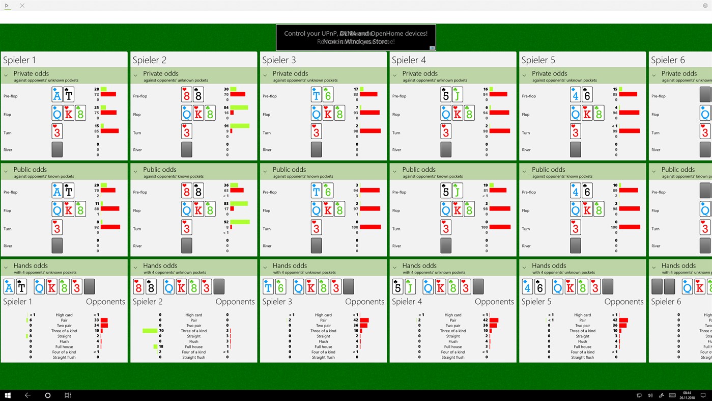 #2. Poker Calculator Pro (Windows) By: HDW Production