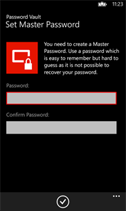 Password Vault screenshot 1