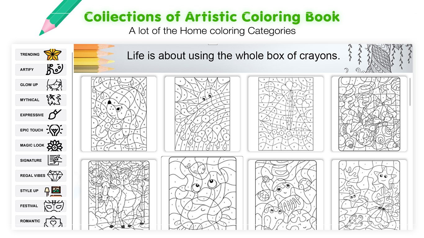 Color & Paint By Numbers screenshot