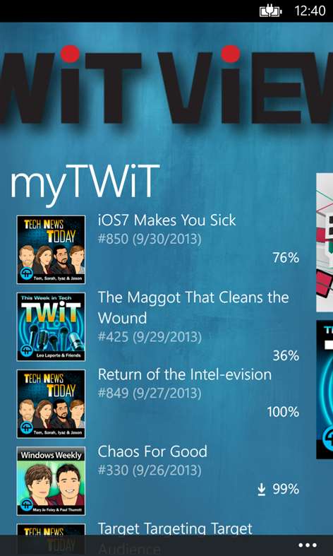 TWiT View Screenshots 2