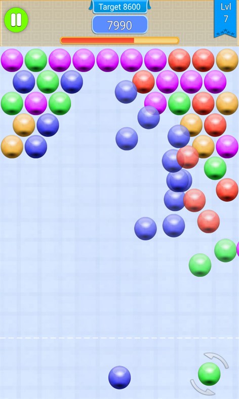 #8. Bubble Shooter Delight (Windows) 게시자: G Soft Team