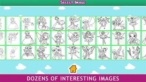 Princess Coloring Pages For Kids Screenshots 1