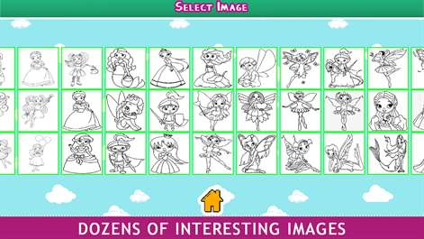 Princess Coloring Pages For Kids Screenshots 1