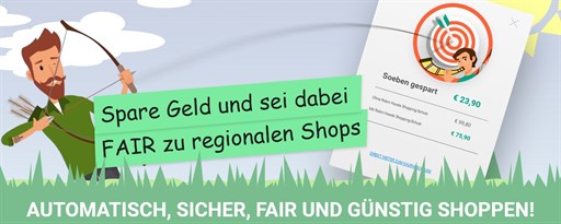 ROBINHOOD's Shopping Schutz marquee promo image