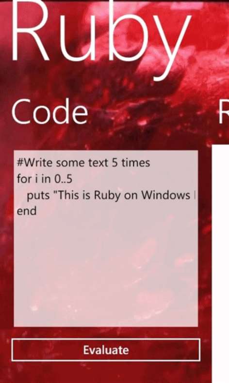 Ruby Screenshots 1