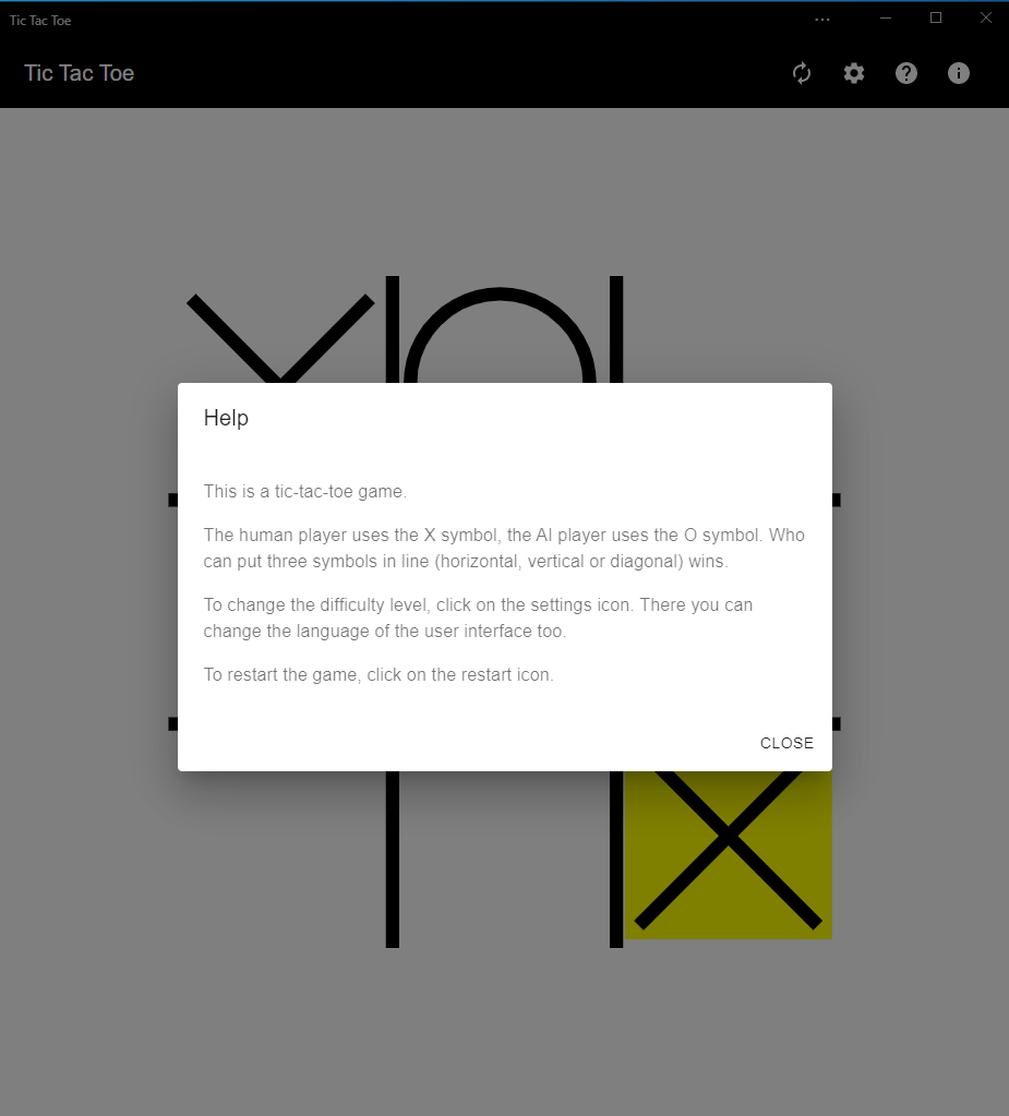 Captura 3 Tic Tac Toe by MP windows