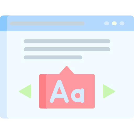 Make Text Readable for Microsoft Edge icon