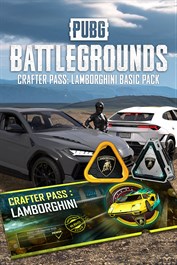 PUBG - Pase de fabricación: Paquete básico de Lamborghini