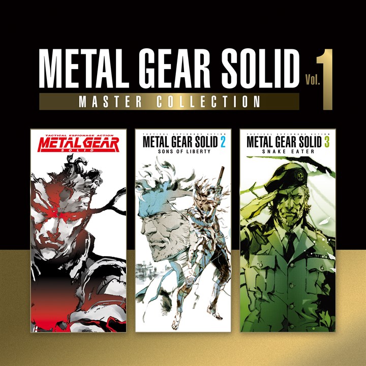 Lance McDonald on X: Metal Gear Solid Master Collection Vol. 1