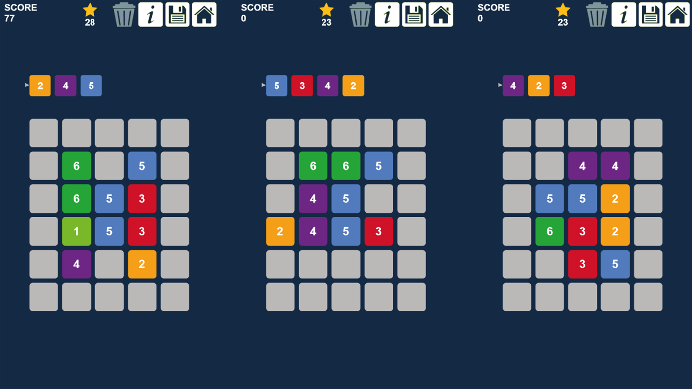 #1. Slide n Merge Numbers (Windows) De: Amr Hassan