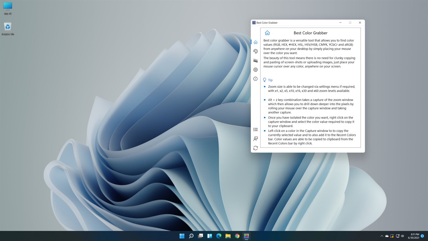 #1. Best Color Grabber (Windows) Por: Emotum