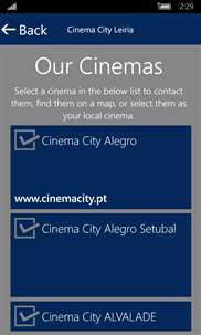 Cinema City Portugal screenshot 6