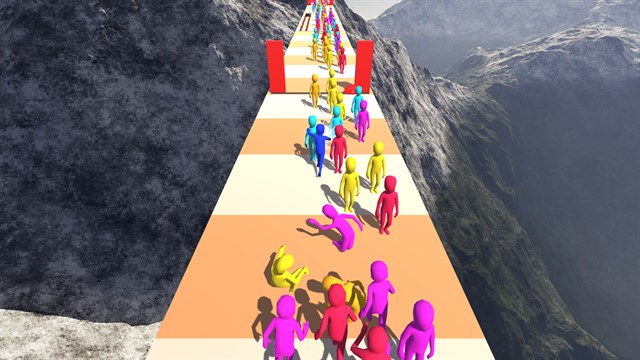 Endless Runner Game - Slap and Cross screenshot 1
