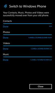Switch to Windows Phone screenshot 5