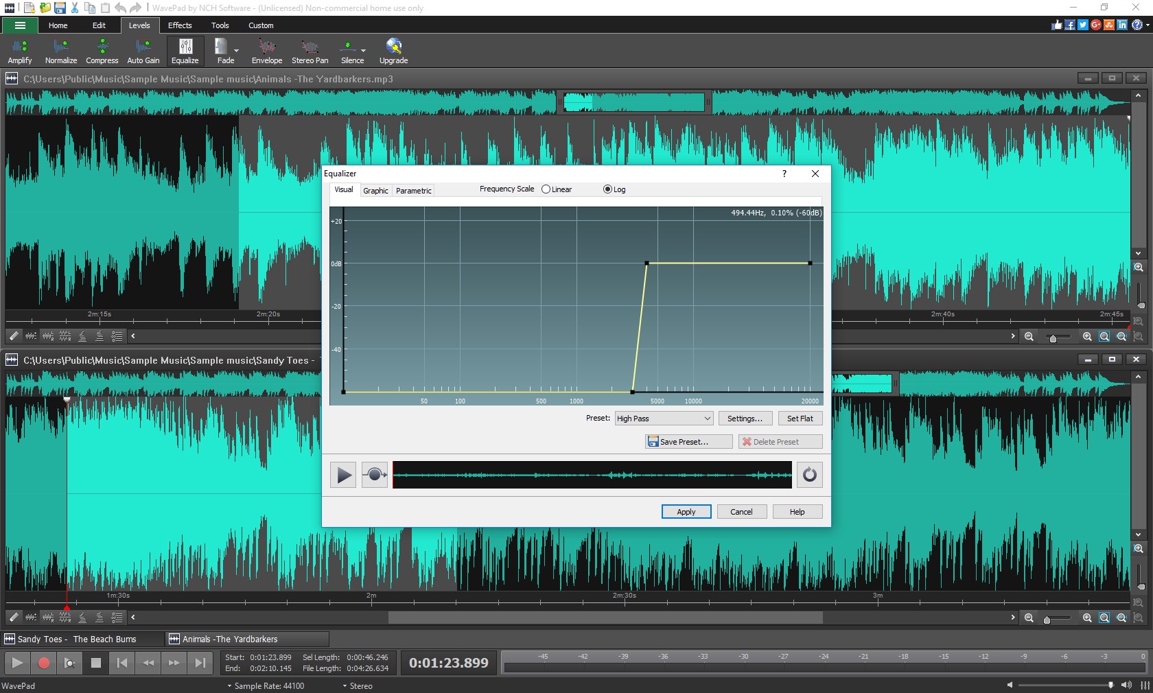 Редактор аудио простой. WAVEPAD. WAVEPAD Audio Editor.