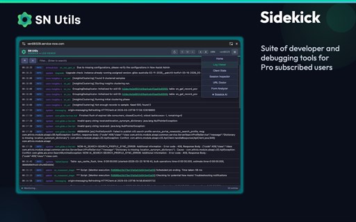 SN Utils - Tools for ServiceNow