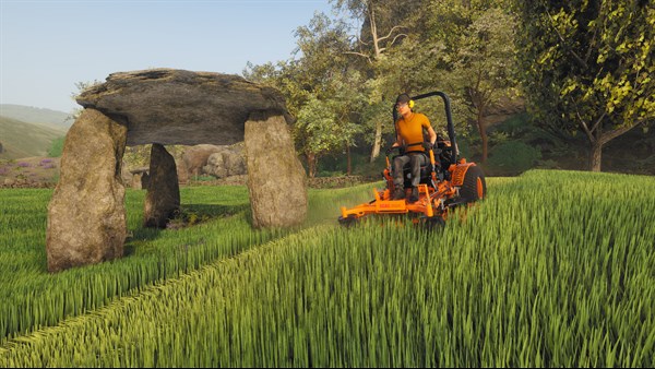 Lawn Mowing Simulator Landmark Edition screenshot